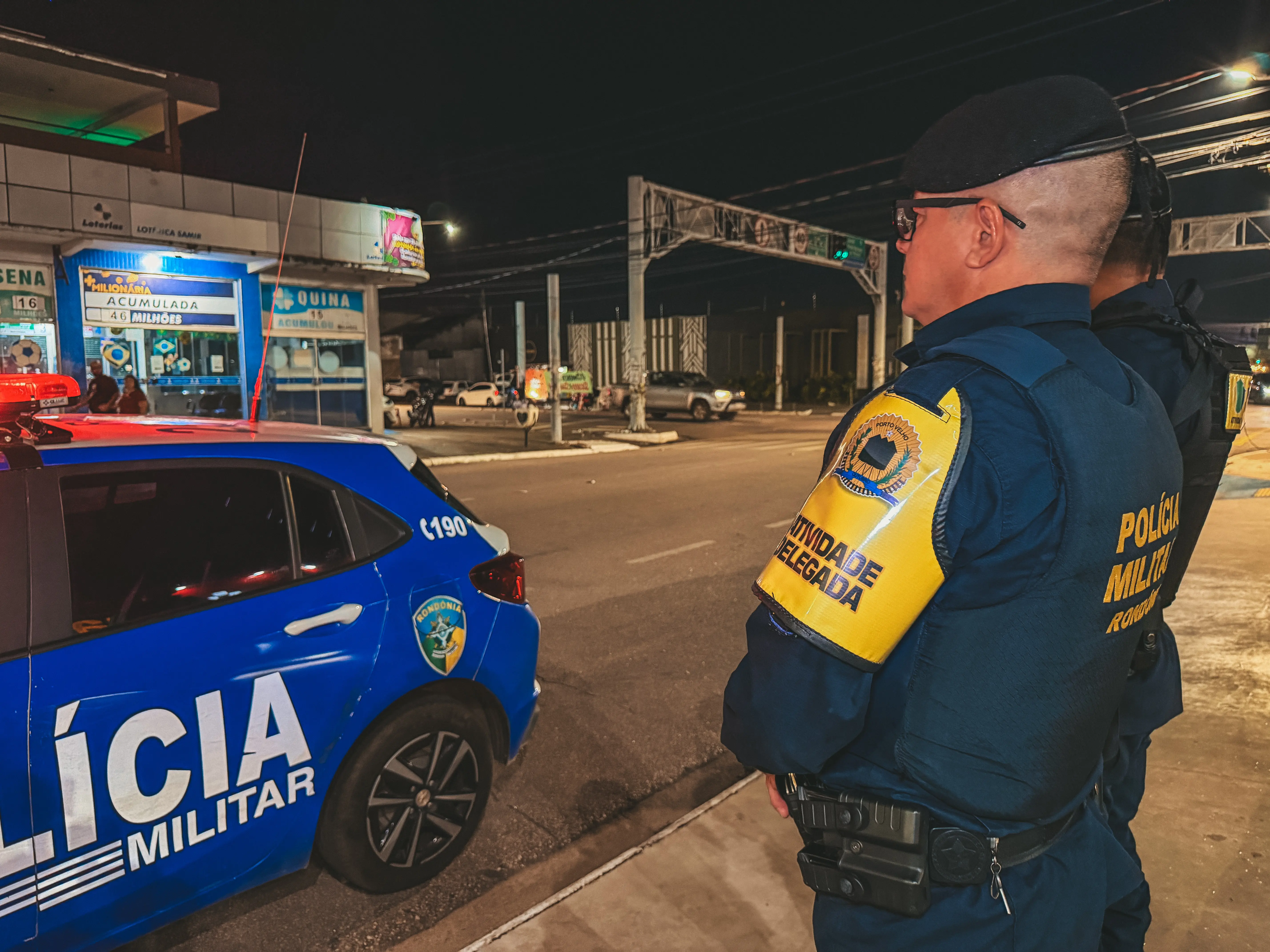 Atividade Delegada reforça segurança durante a madrugada em Porto Velho