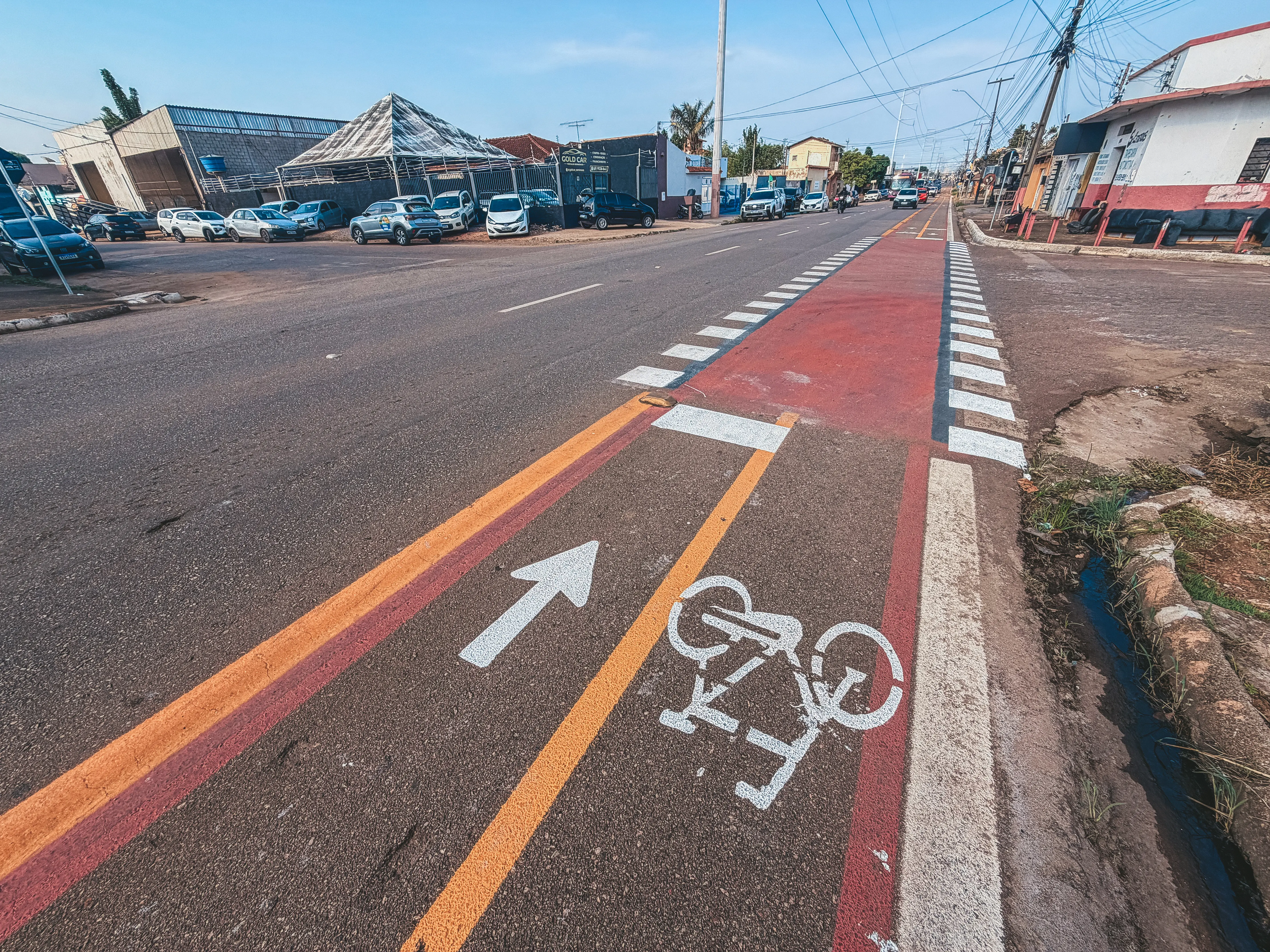 Ciclofaixa da Raimundo Cantuária é importante ligação entre zona Leste e Centro 