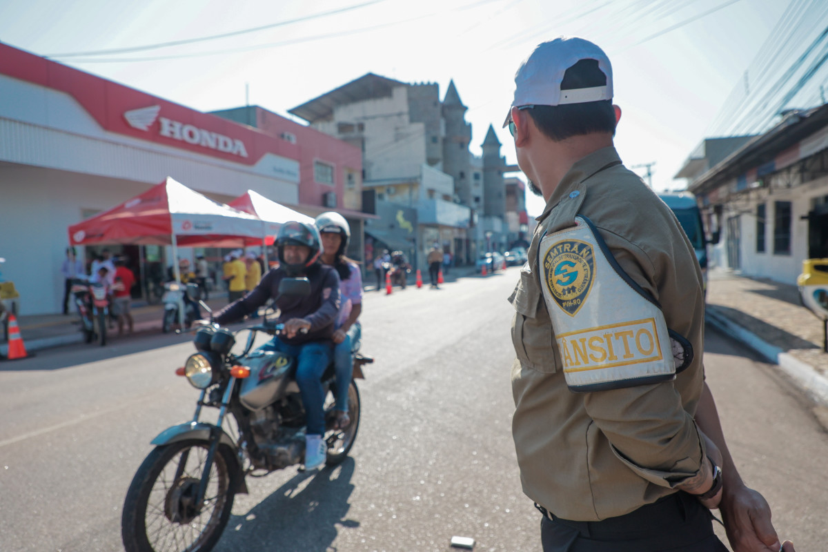 Os condutores receberam orientações sobre a necessidade de fazer a manutenção preventiva nas motocicleta