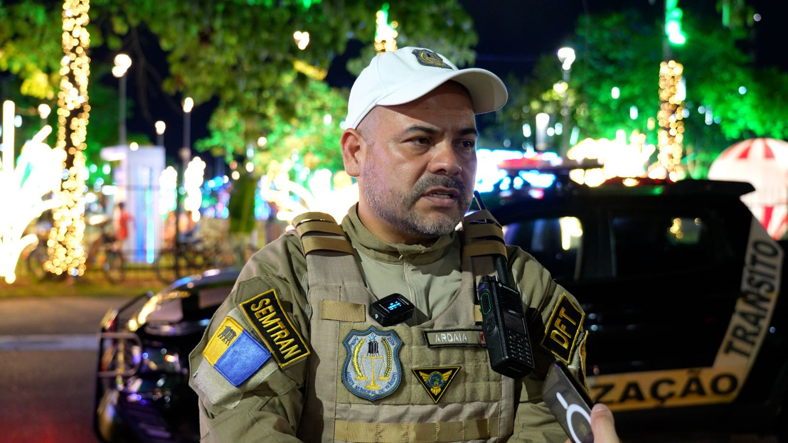 Ardaia explica que a equipe da Semtran se dedicou ao máximo para garantir que todos pudessem circular com tranquilidade