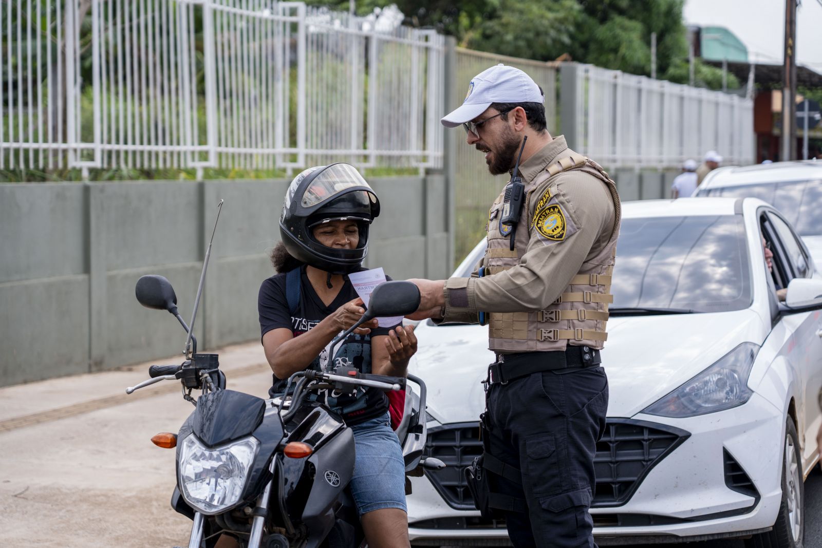 Durante 30 dias, os agentes de trânsito estarão orientando sobre a mudança