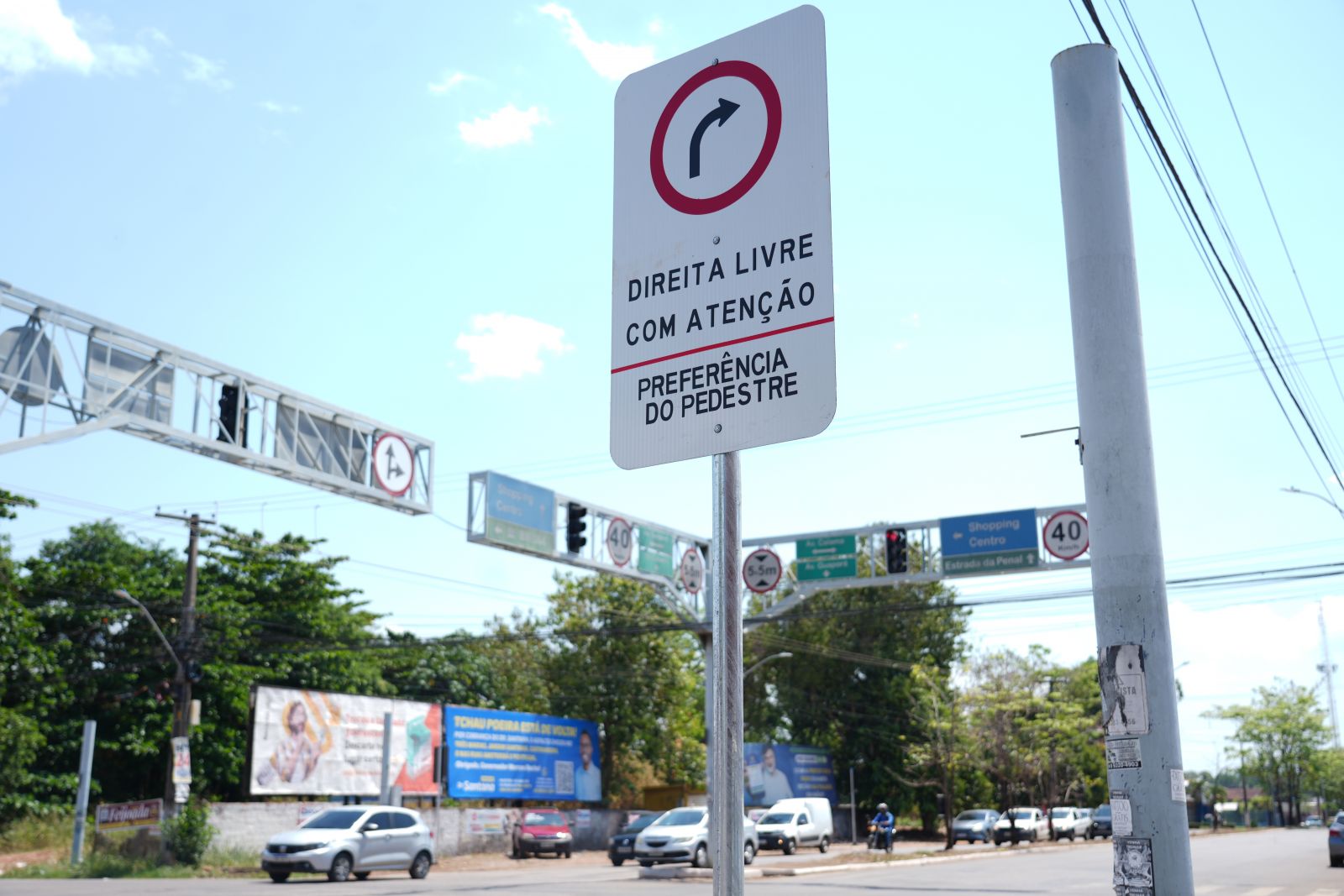 Sistema começou a ser implantado em movimentados cruzamentos de Porto Velho