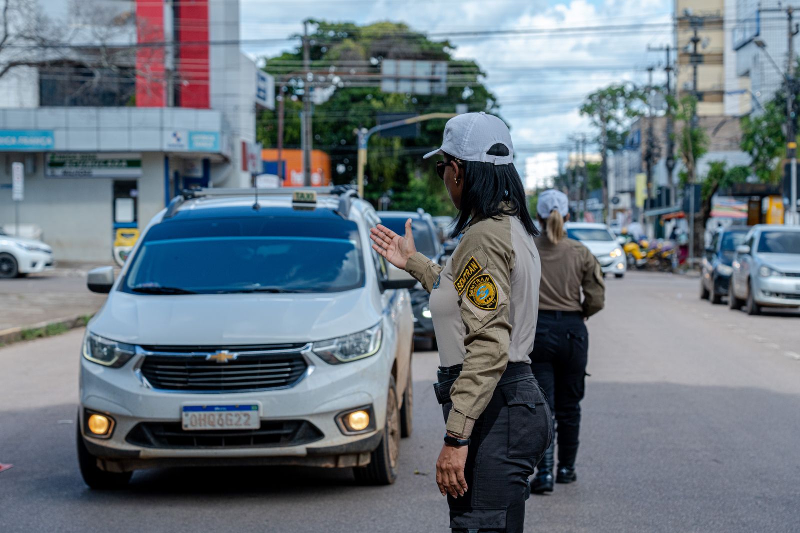 Nos dias de evento, os agentes também estarão presentes orientando o tráfego