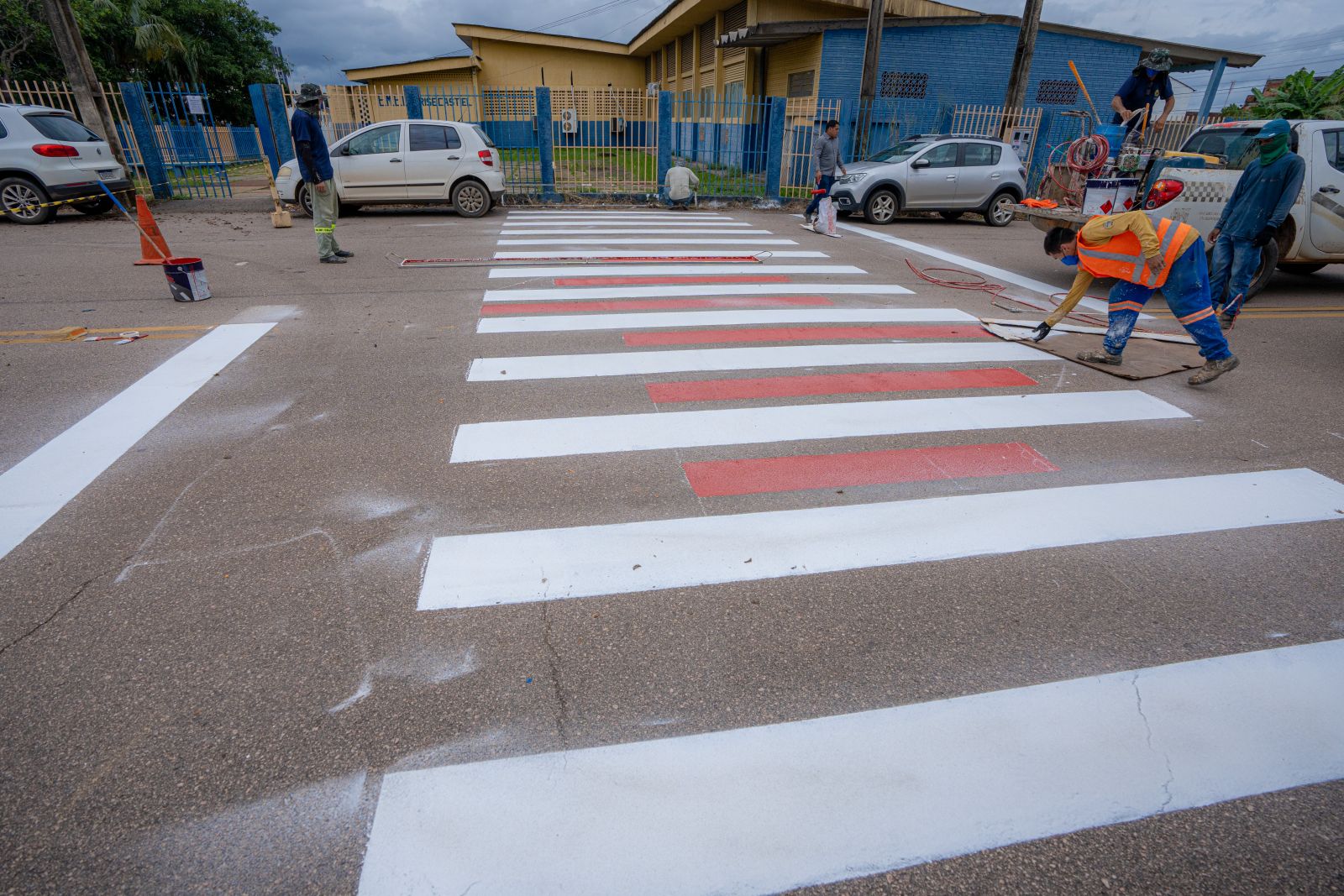 Receberão o serviço escolas das zona Sul, Leste e central