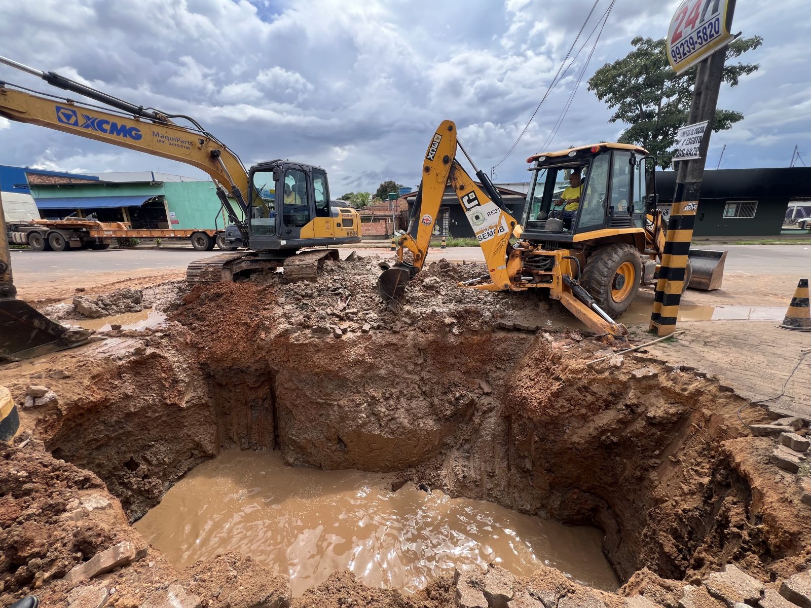 Conforme avaliação técnica, poderá haver a necessidade de implantação de novas manilhas para garantir maior eficiência ao sistema