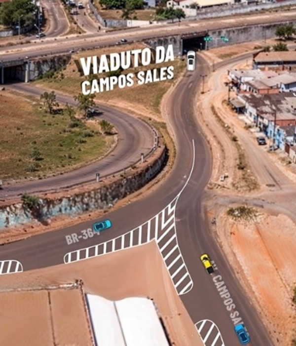 Medida começa pelo viaduto da Campos Sales