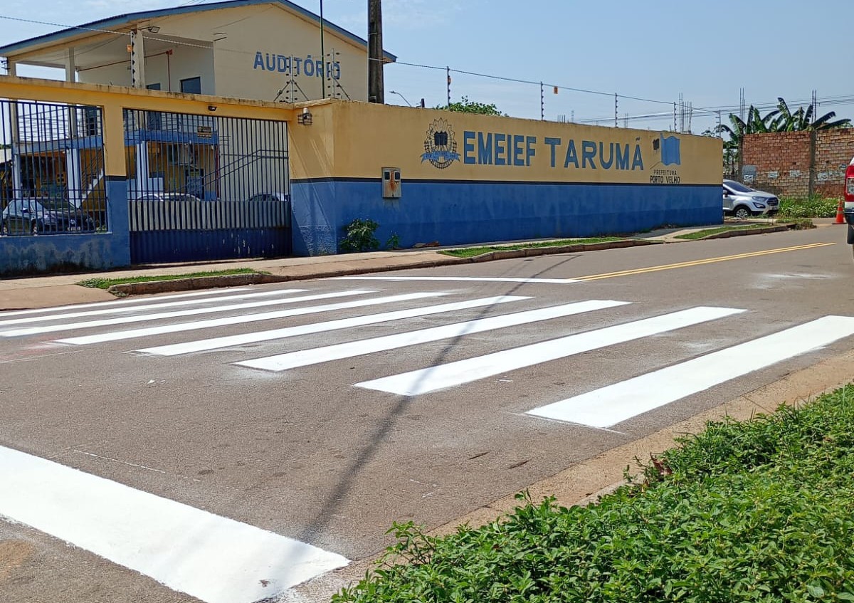 Faixas de pedestres representam um dos principais instrumentos de segurança no trânsito