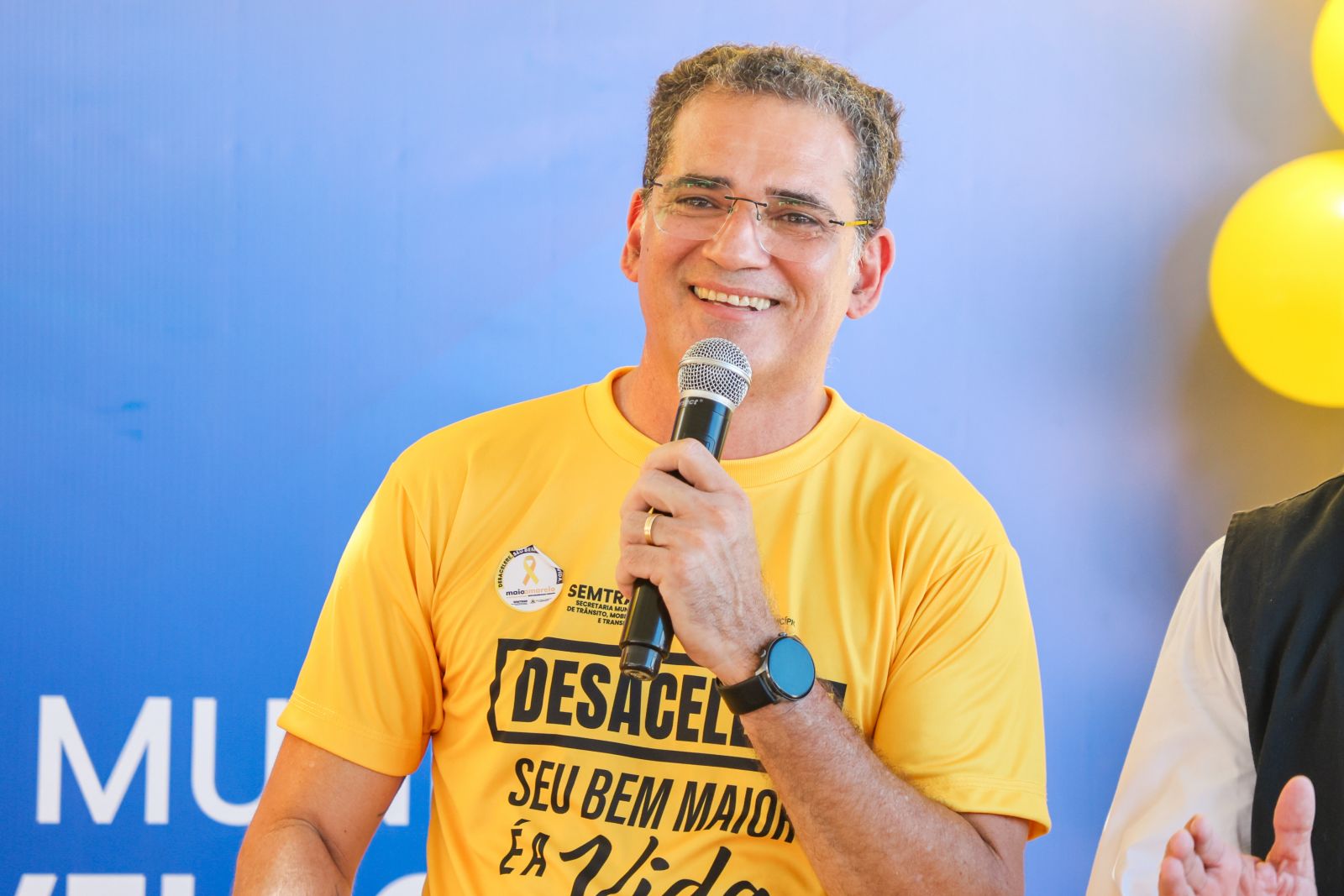 Maio Amarelo vem para fortalecer todas essas atividades, disse o Iremar Torres