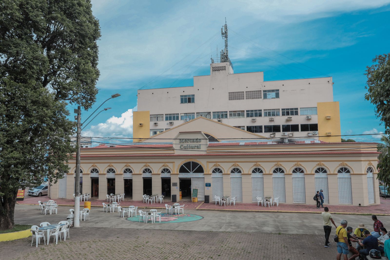 Mercado Cultural (anteriormente Mercado Municipal), foi construído em 1913 e inaugurado em 1950