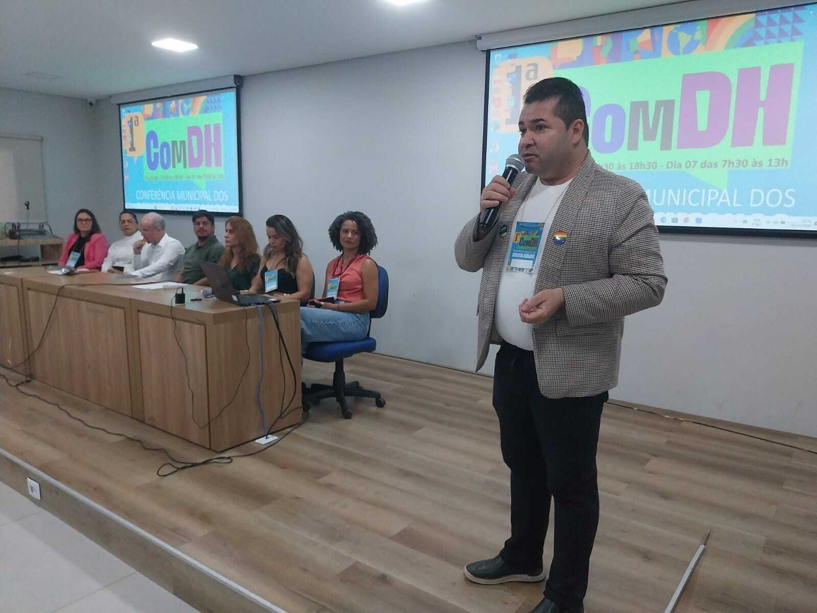 Rogério Teles da Silva, coordenador da Comissão Organizada da 1ª Conferência Municipal de Direitos Humanos de Porto Velho