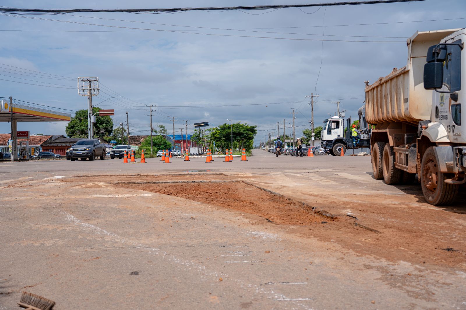 O local já está demarcado, foi feito estudo na região e as obras tiveram início esta semana