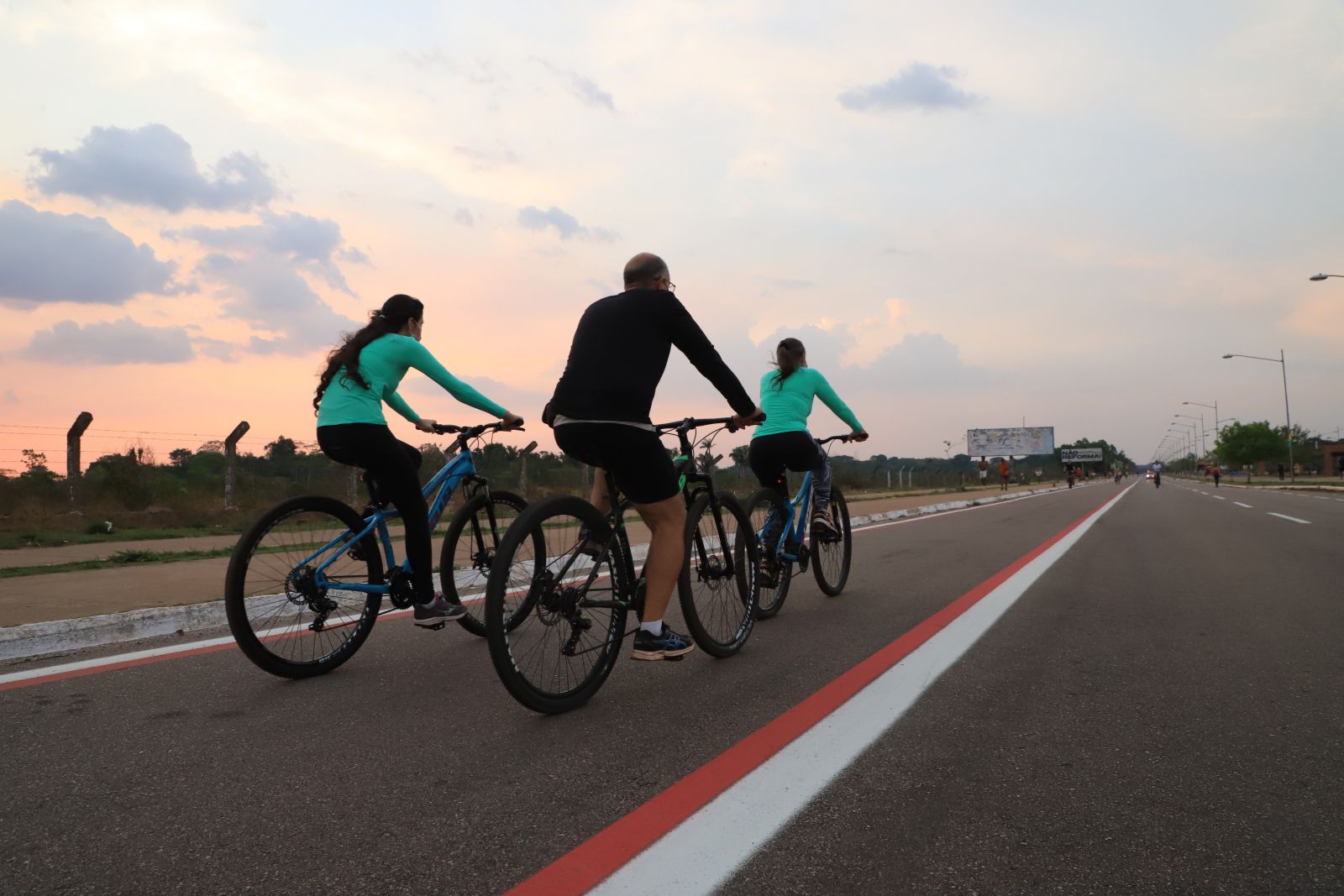 Porto Velho vem investindo na instalação de ciclovias e ciclofaixas