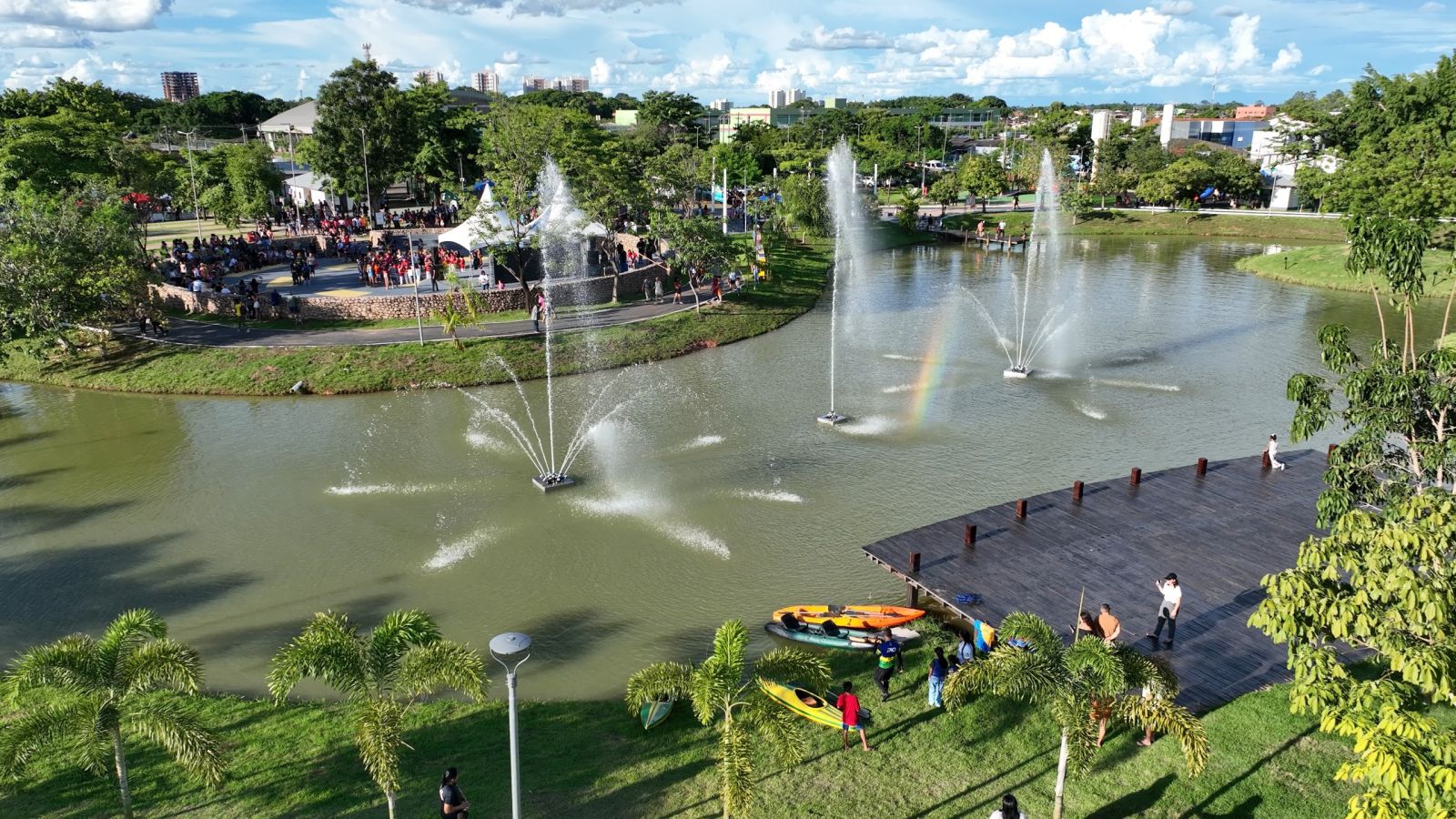 Parque da Cidade continuará sendo um espaço democrático voltado às famílias de Porto Velho