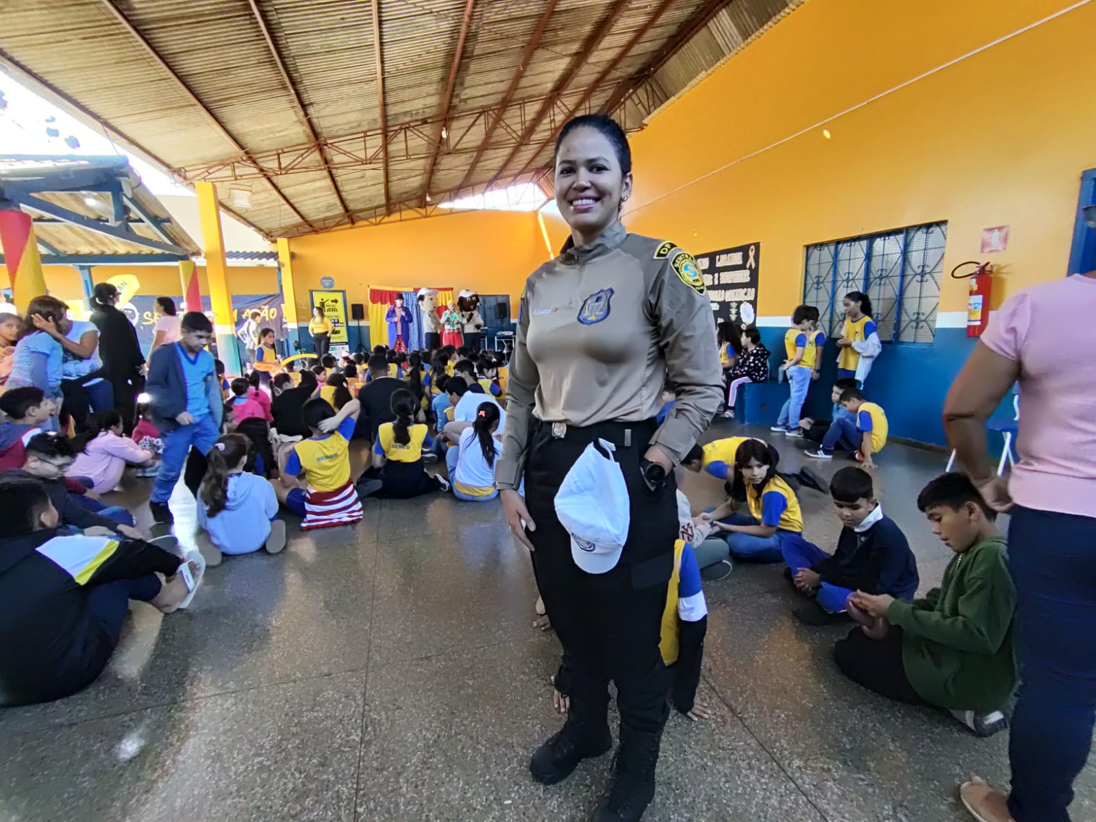 Coordenadora de Educação de Trânsito da Semtran, Nathielli Martins