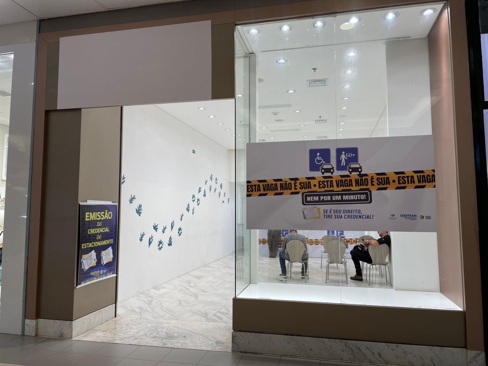 Atendimento está sendo realizado no Porto Velho Shopping, Piso L1