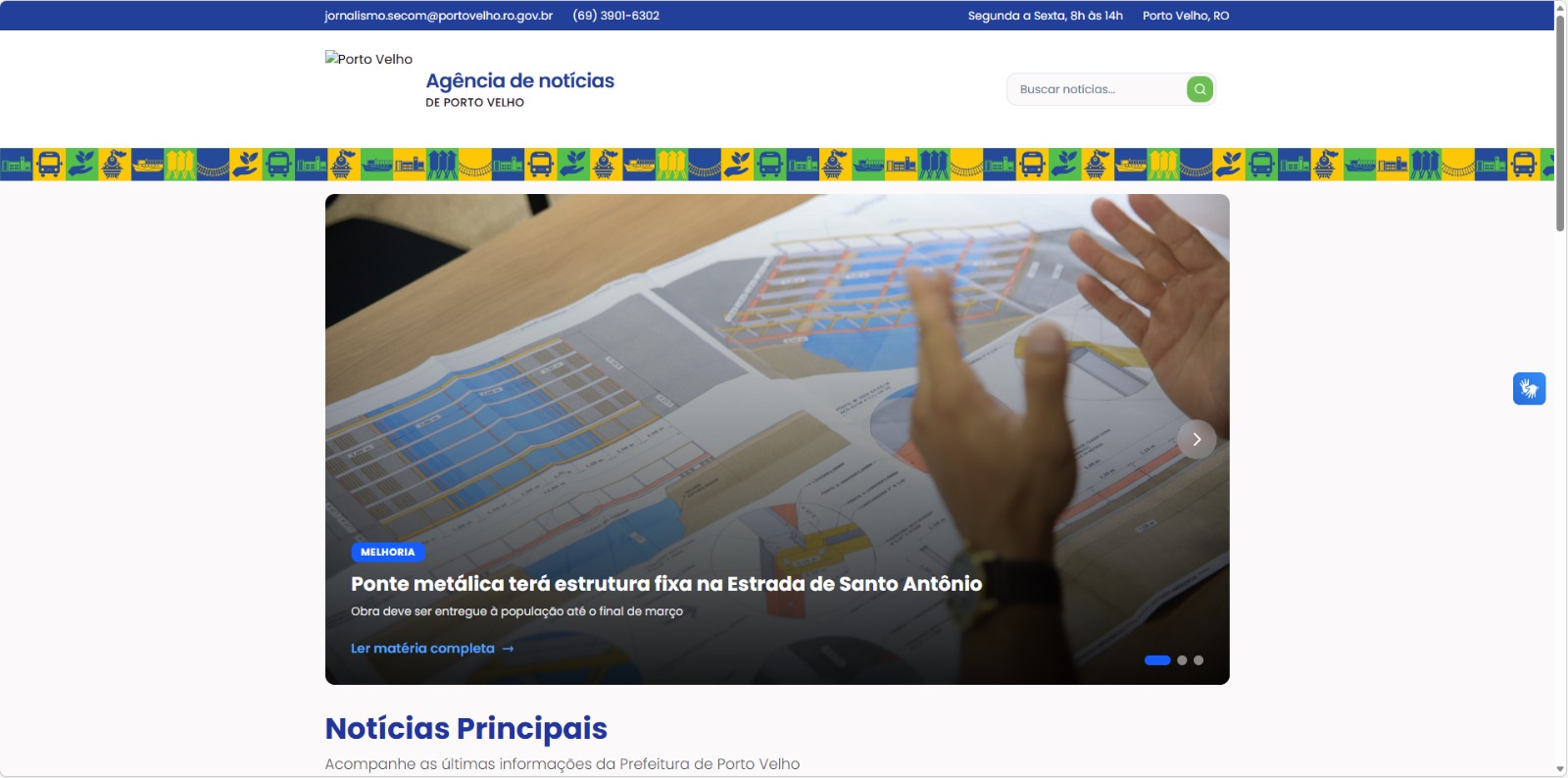 Modelo segue referências de outros estados, órgãos públicos e emprega conceitos de veiculos de comunicação internacionais