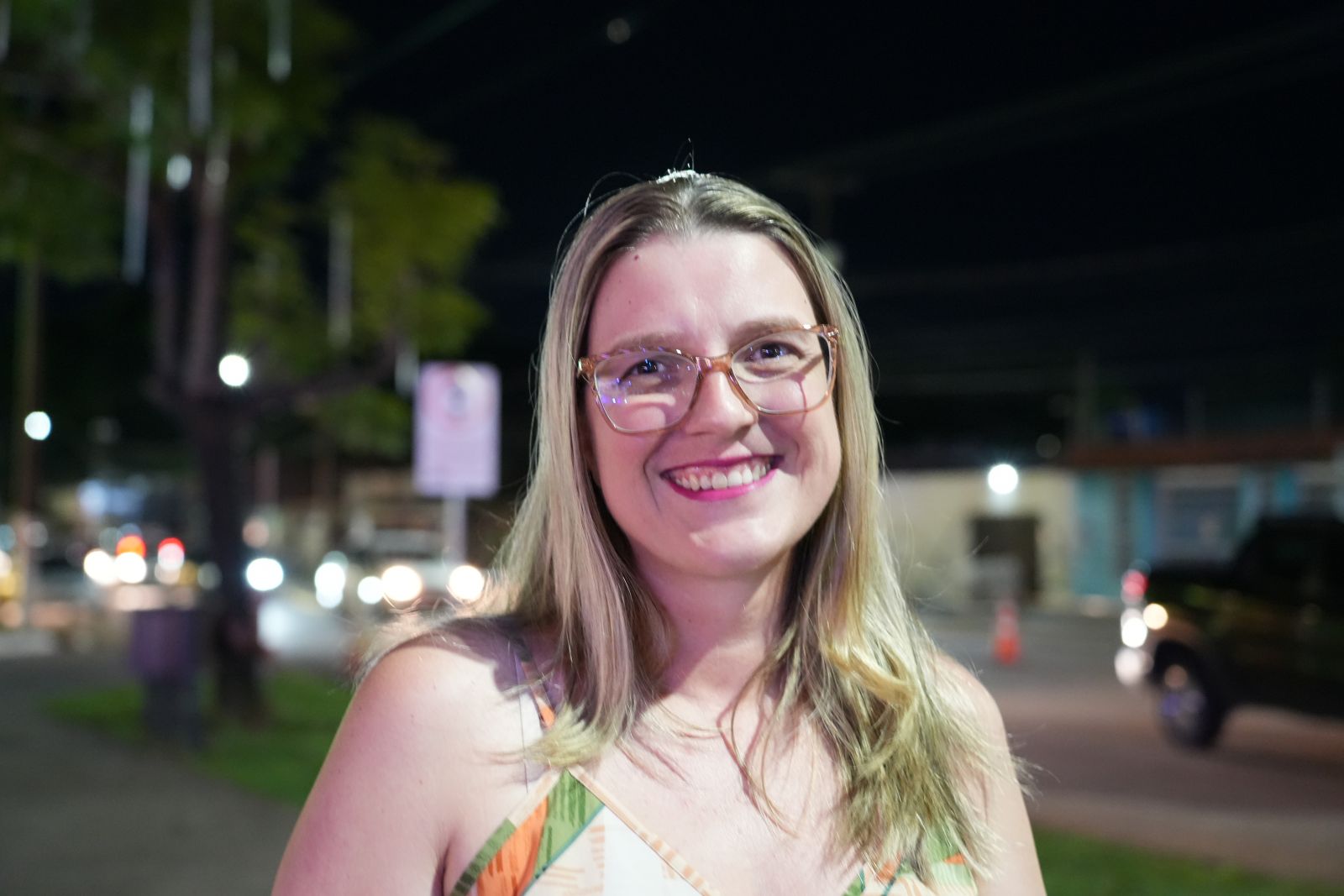 Ynaiara Ferreira destacou a melhora significativa na organização do trânsito