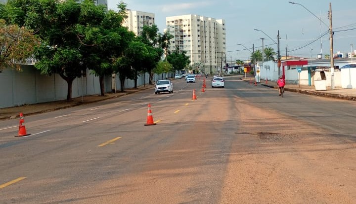 O trajeto agora foi reorganizado e a via funciona como mão dupla
